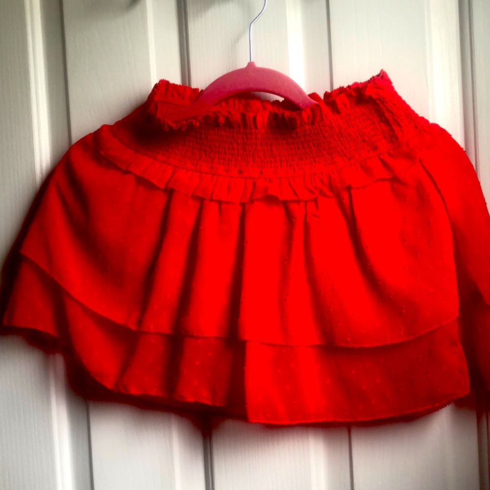 Red skirt w/shorts attached